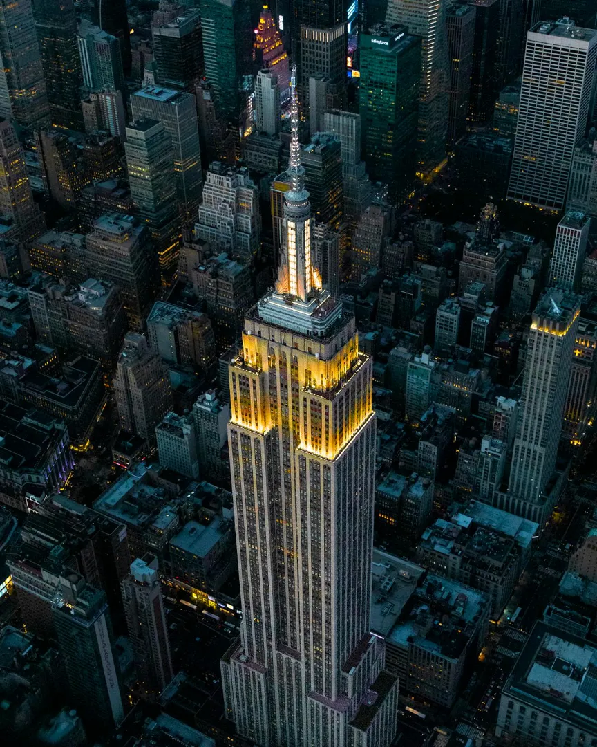 New York skyline and premium chauffeur service